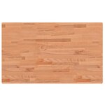 vidaXL Établi 100x60x(71 5-98) cm bois massif de hêtre rectangulaire