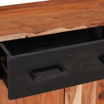 vidaXL Buffets & Commodes Marron 55 x 30 x 75 cm Bois d'acacia massif