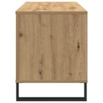 Armoire enregistreuse vidaXL Chêne Artisan 100x38x48 cm Bois d'ingénierie