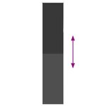 vidaXL Store enrouleur occultant largeur du tissu 55 7 cm polyester