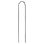 vidaXL Piquets de tente 6 Pièces en forme de U 30 cm Ø7mm acier galvanisé