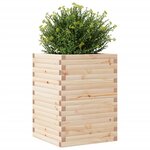 vidaXL Jardinière 50x50x68 5 cm bois de pin massif