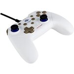 Manette - KONIX - Blanc - Switch et PC - Sous Licence Officielle FFF