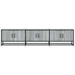 vidaXL Meuble TV sonoma gris 180x35x41 cm bois d'ingénierie