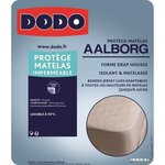 Protege matelas Aalborg matelassé et imperméable 180 x 200 cm