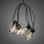 KONSTSMIDE Guirlande lumineuse avec 10 ampoules ambrées extra chaud