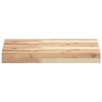 vidaXL Étagères flottantes 4 Pièces 60x30x4 cm acacia massif non traité