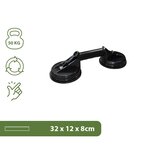 Pack and move - Lot 2 Ventouse Déménagement - Poignées Ventouses - Capacité 50KG - Ventouse Carrelage Vitres Réfrégirateur - Déplacement Facile