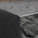 vidaXL Housse pour mobilier d'extérieur Noir 200 x 190 x 85 cm 210D