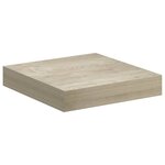 vidaXL Étagère flottante murale chêne 23x23 5x3 8 cm MDF
