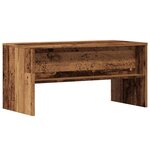 vidaXL Meuble TV vieux bois 80x40x40 cm bois d'ingénierie