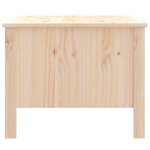 vidaXL Table basse 100x50x40 cm Bois massif de pin