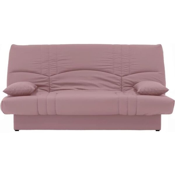 Banquette clic clac 3 places - Tissu rose -  Style Contemporain - L 190 x P92 cm - DREAM
