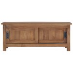 vidaXL Meuble TV 90x30x35 cm Bois de teck massif