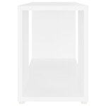 vidaXL Meuble TV Blanc 60x24x32 cm Bois d'ingénierie