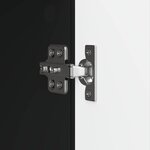 vidaXL Meuble TV 150 x 31 x 50 cm Noir Bois d'ingénierie