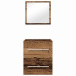 vidaXL Cabinet de salle de bain 41 x 38.5 x 48 cm Bois d'ingénierie