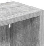 vidaXL Armoire murale de salle de bain Gris Sonoma 20 x 16 x 62 5 cm