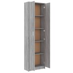 vidaXL Garde-robe couloir Sonoma gris 55x25x189 cm Bois d'ingénierie