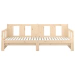 vidaXL Lit coulissant Bois de pin solide 2x(90x190) cm