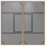 vidaXL Ensemble de salle à manger pour jardin 5 Pièces Beige Poly rotin