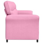 vidaXL Canapé 100  polyester  cadre en métal  MDF  Contreplaqué