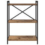 vidaXL Bibliothèque Bois ancien 60 x 30 x 83 cm Bois d'ingénierie