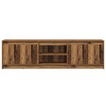 vidaXL Meuble TV Marron 180 x 34 x 50 cm Bois d'ingénierie