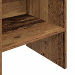 vidaXL Bibliothèque Bois ancien 40 x 35 x 180 cm Bois d'ingénierie