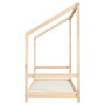 vidaXL Cadre de lit pour enfants 2x(80x200) cm bois de pin massif