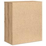 vidaXL Buffet chêne artisanal 60 x 31 x 70 cm Bois d'ingénierie