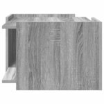 vidaXL Table basse Sonoma gris 50 5 x 50 x 33 cm Bois d'ingénierie