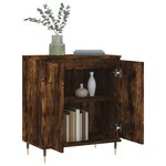 vidaXL Buffet Chêne fumé 60x35x70 cm Bois d'ingénierie
