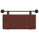 vidaXL Tête de lit suspendue PU antique