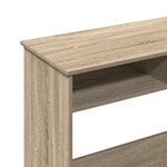 vidaXL Bureau Chêne Sonoma 80x40x75 cm Aggloméré