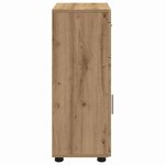 vidaXL Ensemble d'armoire de salle de bain TULUM Chêne artisanal