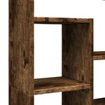 vidaXL Bibliothèque chêne fumé 72x20x120 cm bois d'ingénierie