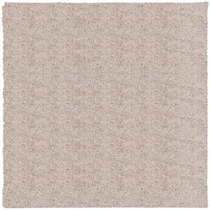 vidaXL Tapis shaggy PAMPLONA poils longs moderne beige 240x240 cm