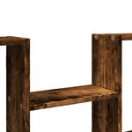 vidaXL Étagère murale chêne fumé 99x15x60 cm bois d'ingénierie