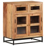 vidaXL Buffet 60x35x70 cm Bois d'acacia massif