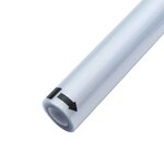vidaXL Film de fenêtre statique Gris dépoli 45 x 2000 cm PVC