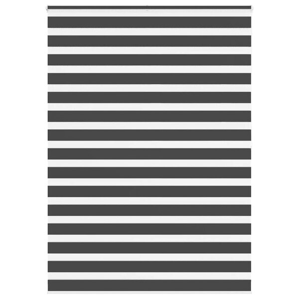 vidaXL Store zèbre noir 165x200 cm largeur du tissu 160 9 cm polyester