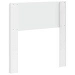 vidaXL Tête de lit Blanc brillant PB