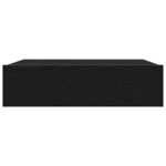 vidaXL Meubles TV avec éclairage LED 2 pièces Chêne noir 60 x 35 x 15 5 cm