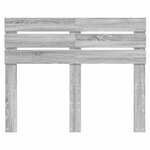 vidaXL Tête de lit Gris Sonoma 120 cm Bois d'ingénierie