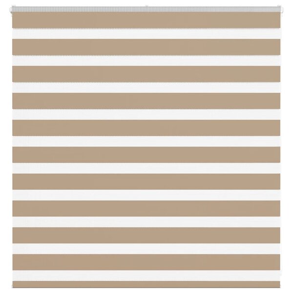 vidaXL Store zèbre marron sable largeur du tissu 140 9 cm polyester