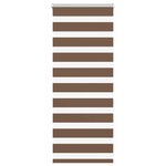 vidaXL Store zèbre marron 60x100 cm largeur du tissu 55 9 cm polyester