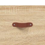 vidaXL Buffet chêne sonoma 100x36x60 cm bois d'ingénierie