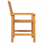 vidaXL Chaises de jardin 8 Pièces Marron 59 x 62.5 x 89 cm