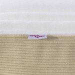 vidaXL Matelas de Lit avec matelas Vert 140 x 190 cm tissu